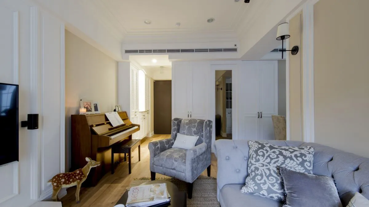 American Style Mansion Living room 2