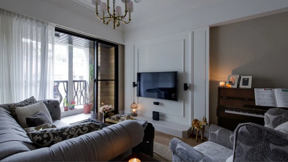 American Style Mansion Living room 3