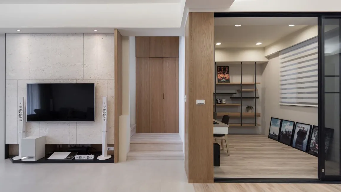 Warm Sunlight Living room 3