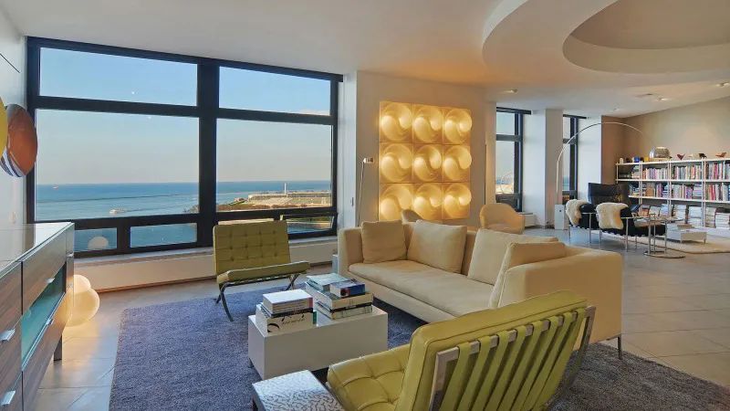 L Apartment Living room 1