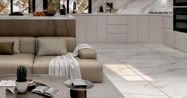 20 Best and Latest Living Room Floor Tile Design