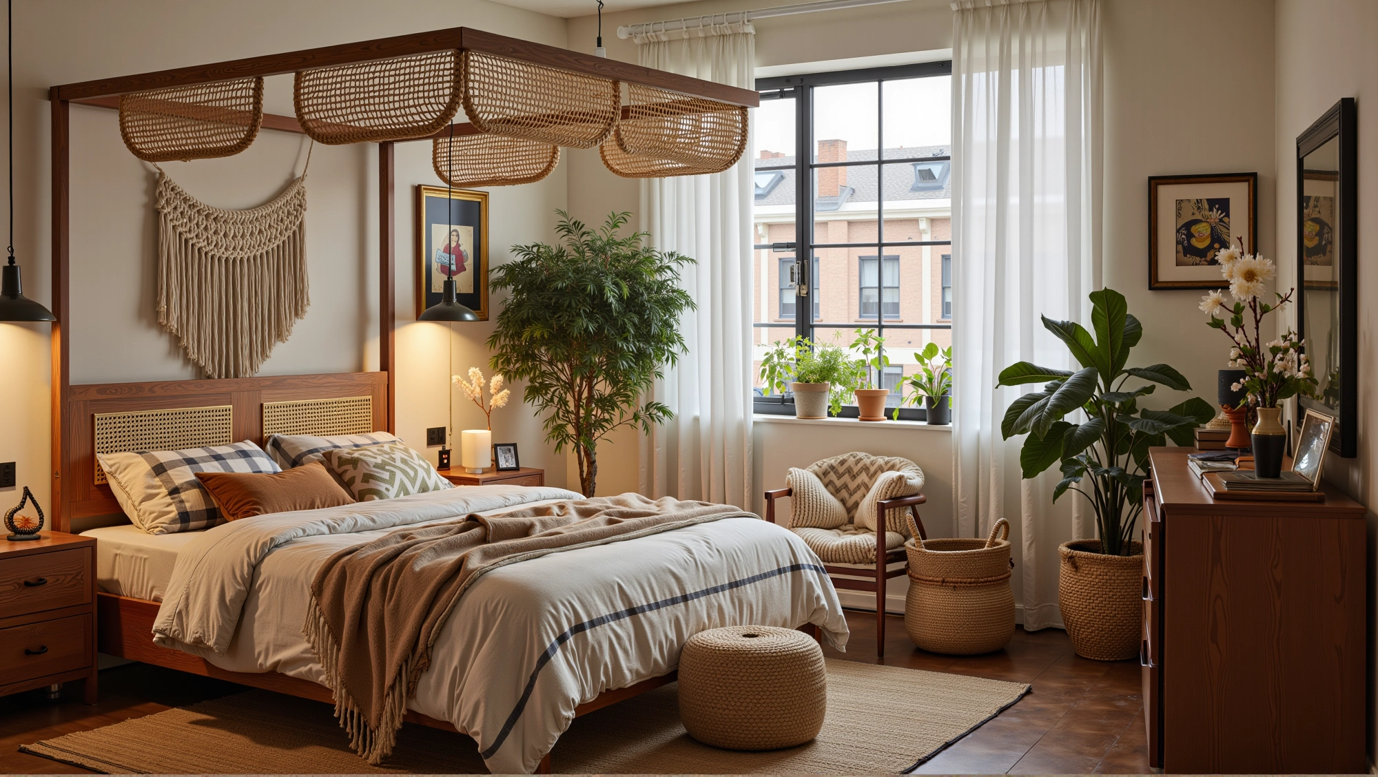 Natural Texture, A Warm and Rustic Home
