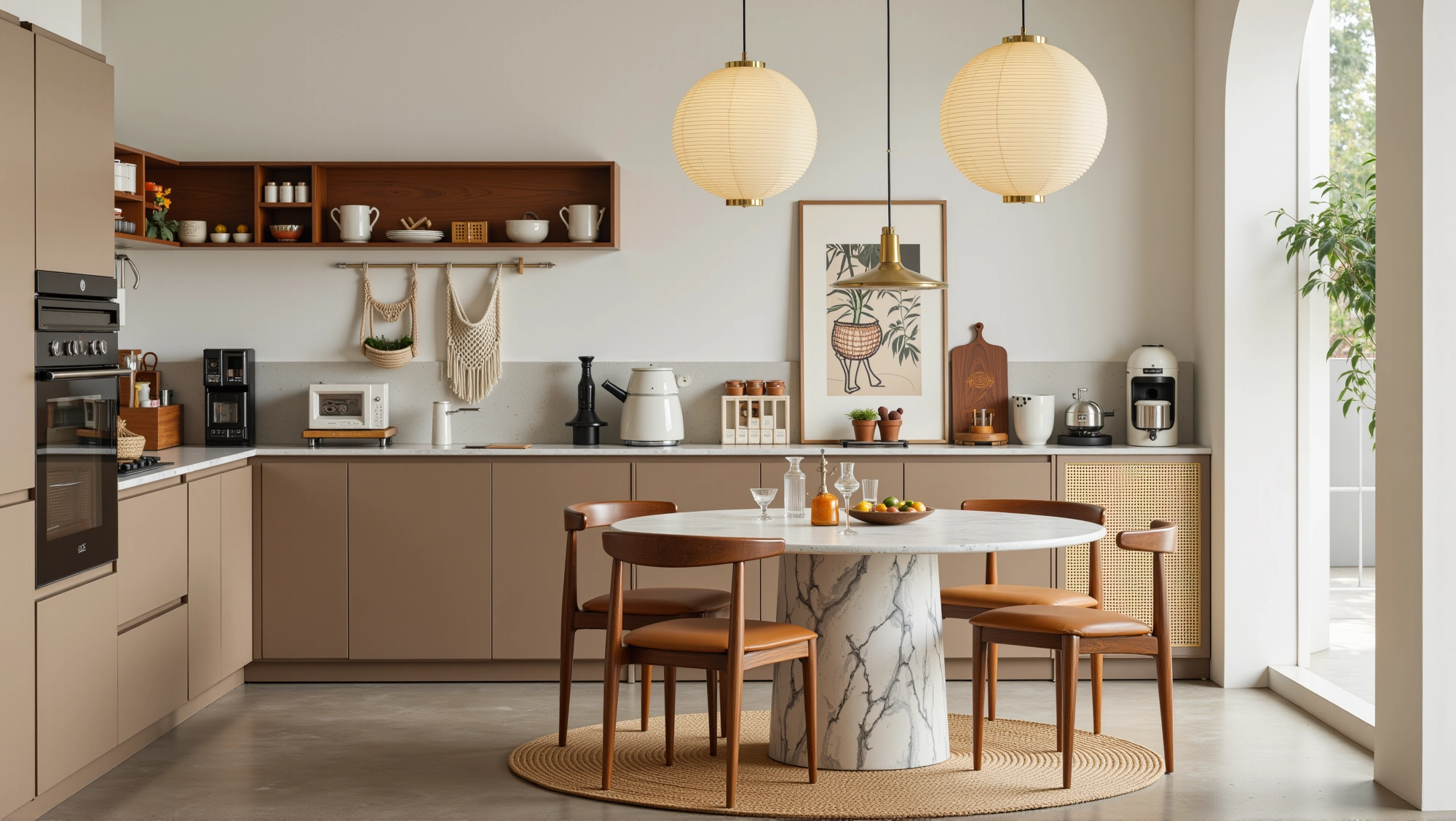 Natural Texture, A Warm and Rustic Home