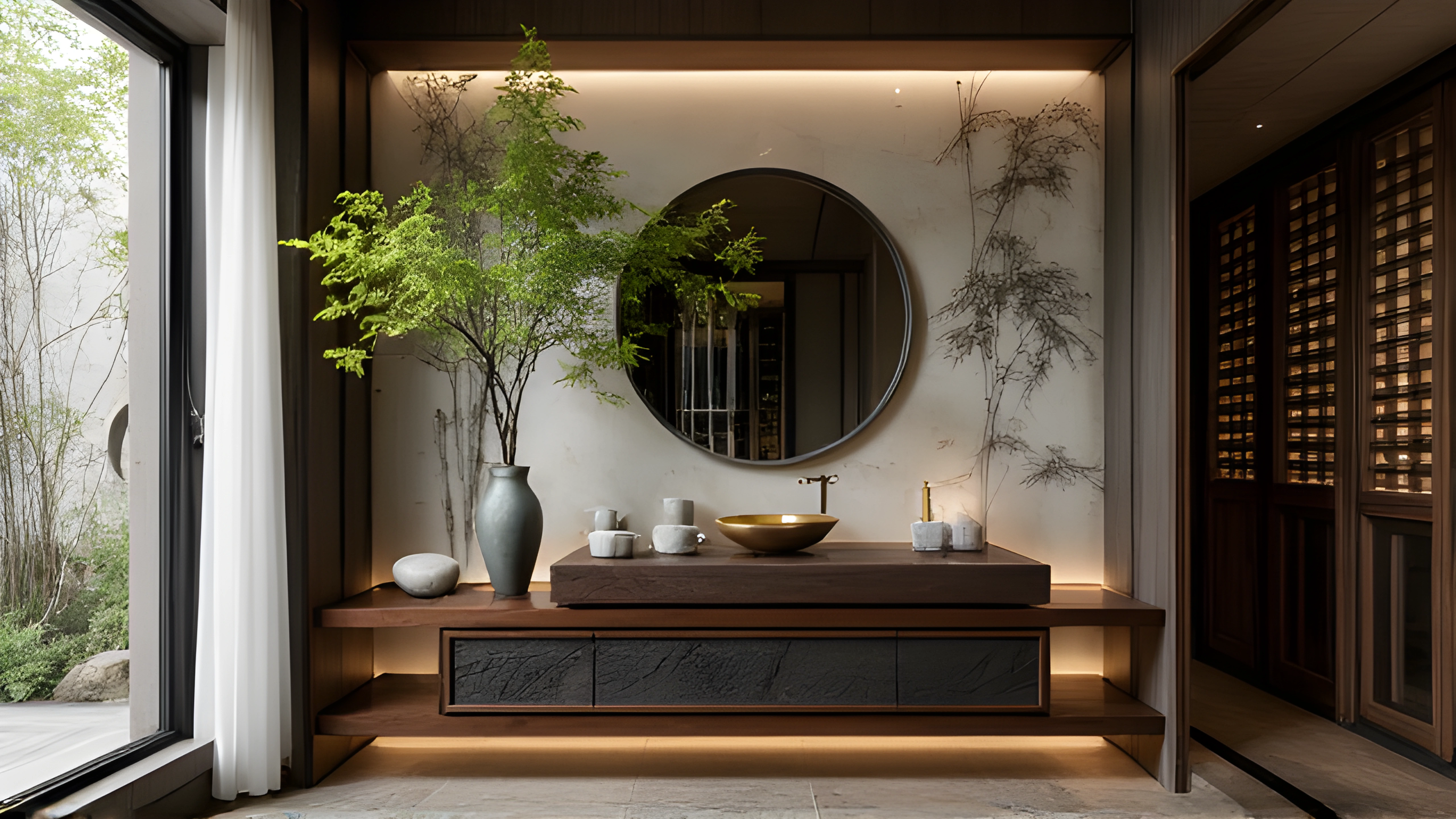 New Chinese Zen Style, Elegant and Leisurely Home