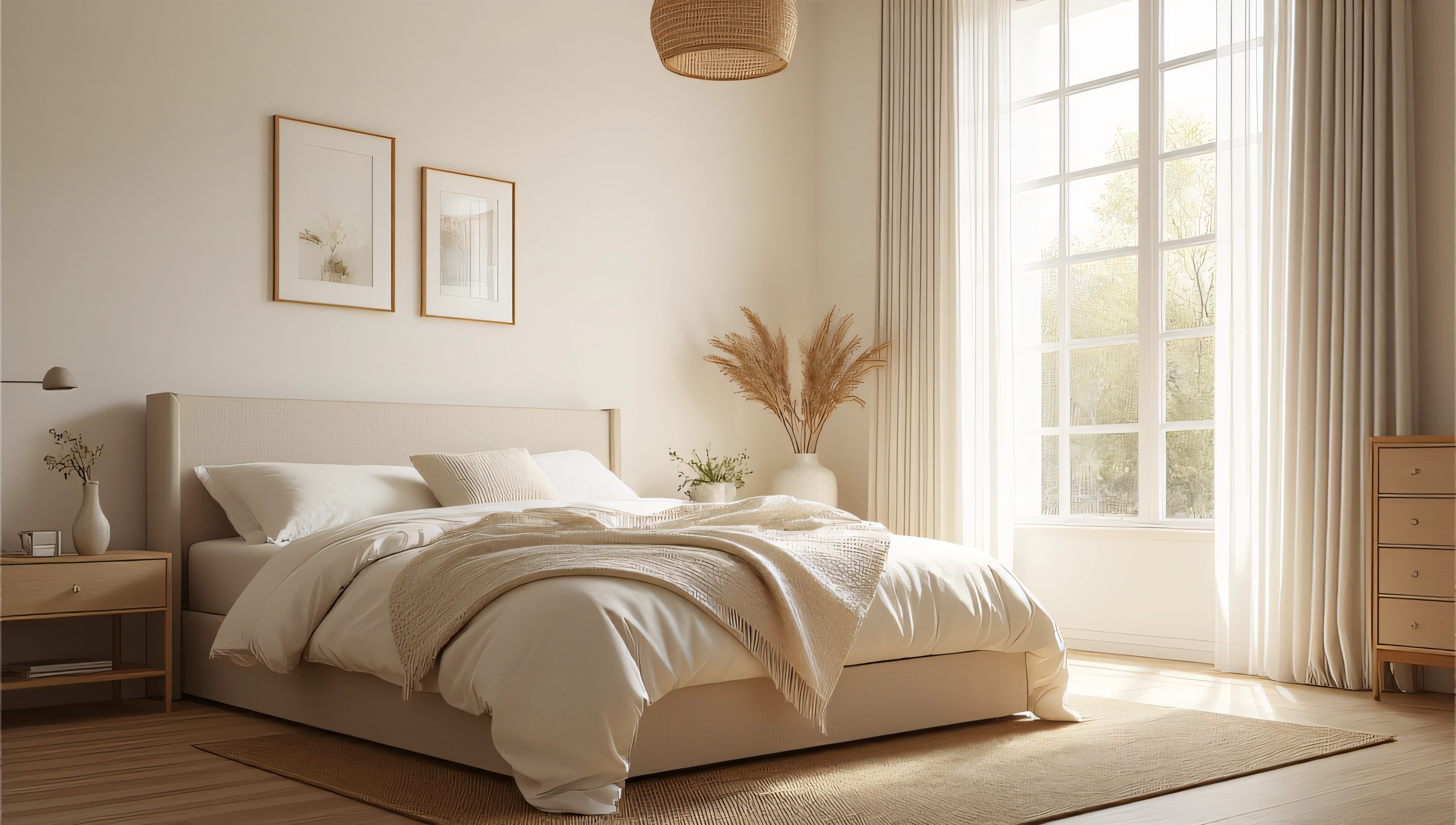Warm-Toned Simplicity, A Healing Home Space