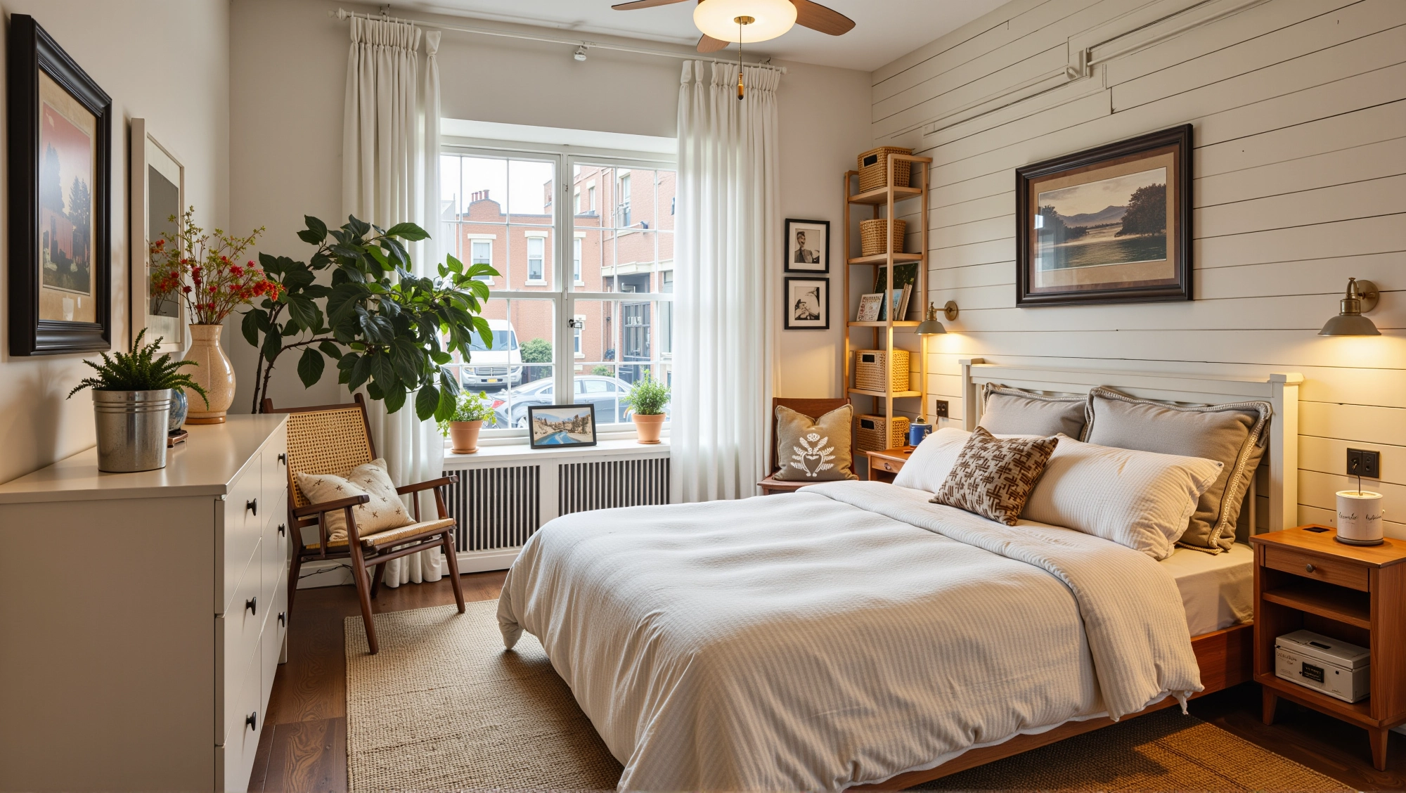 Warm-Toned Pastoral, Comfortable Home Time