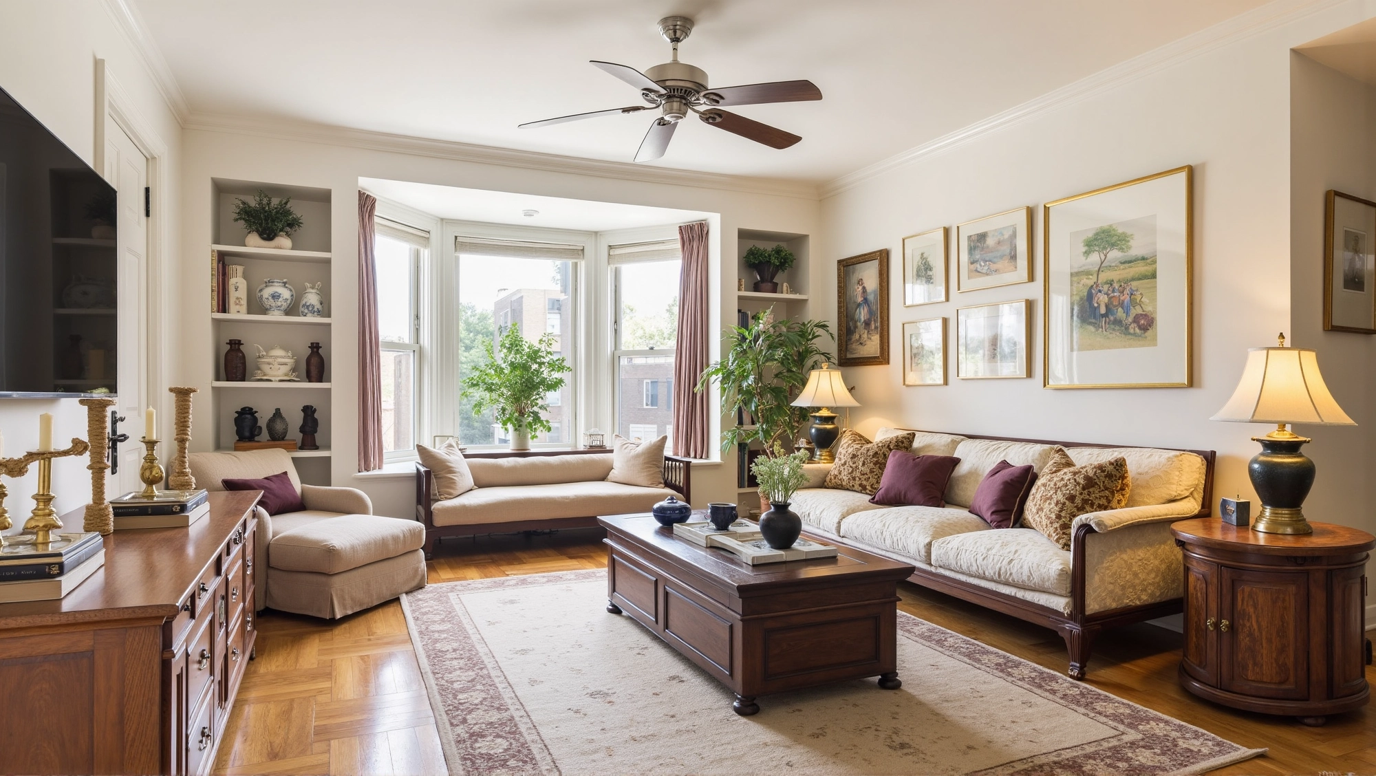 Vintage and Elegant: A Warm Home World