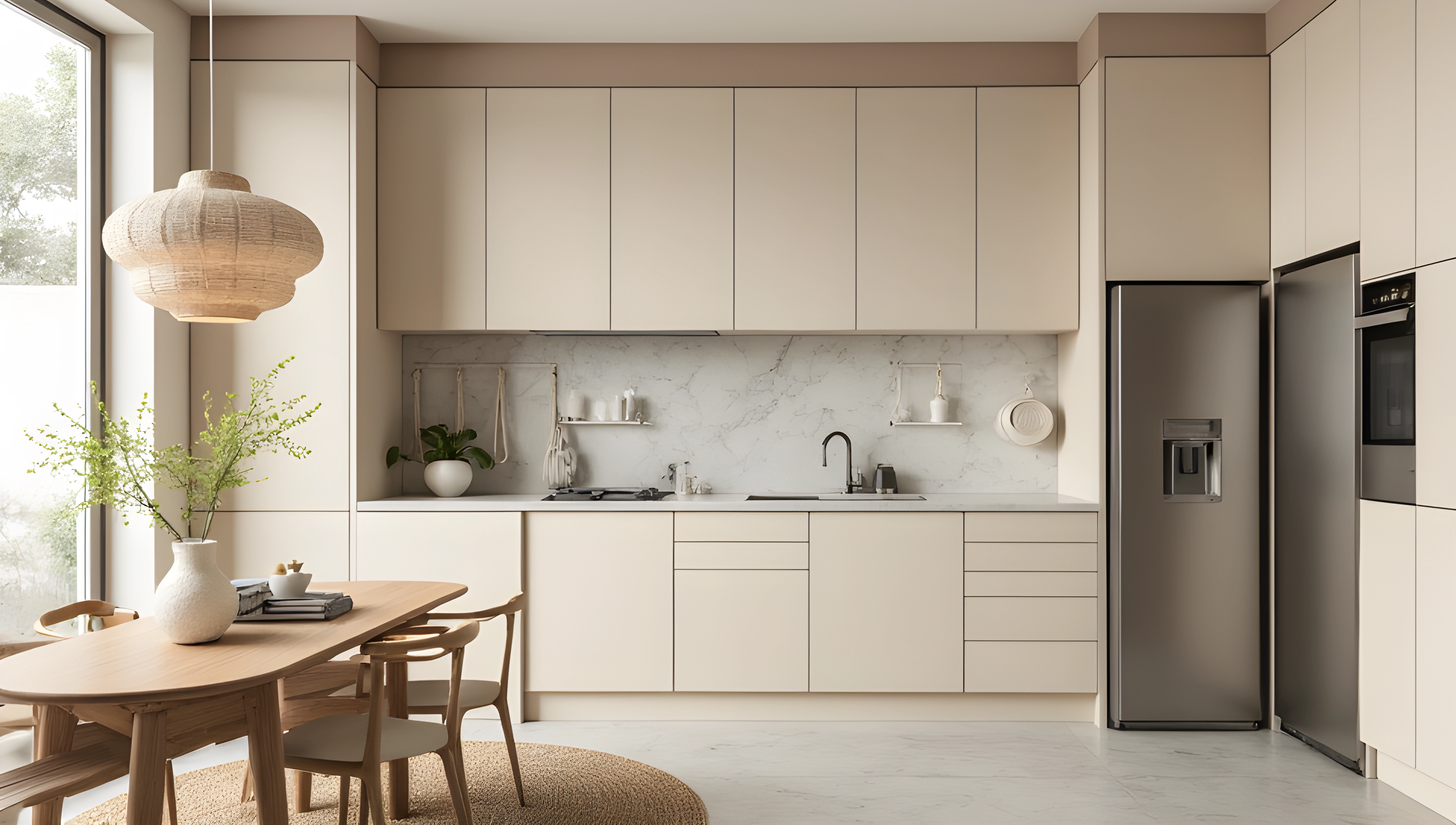 Natural Texture, A Warm Pastoral Home