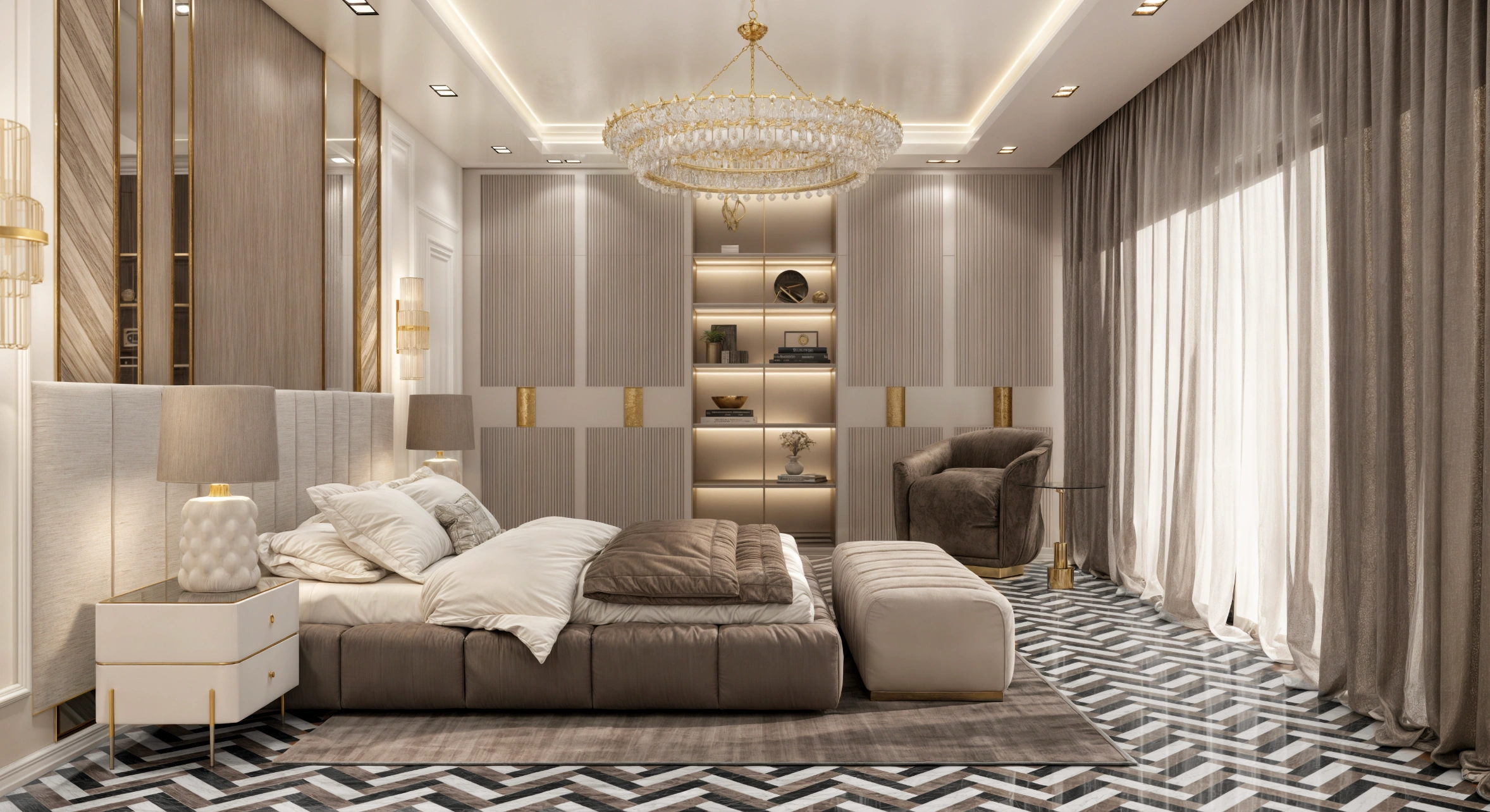 Exquisite Master Bedroom Space