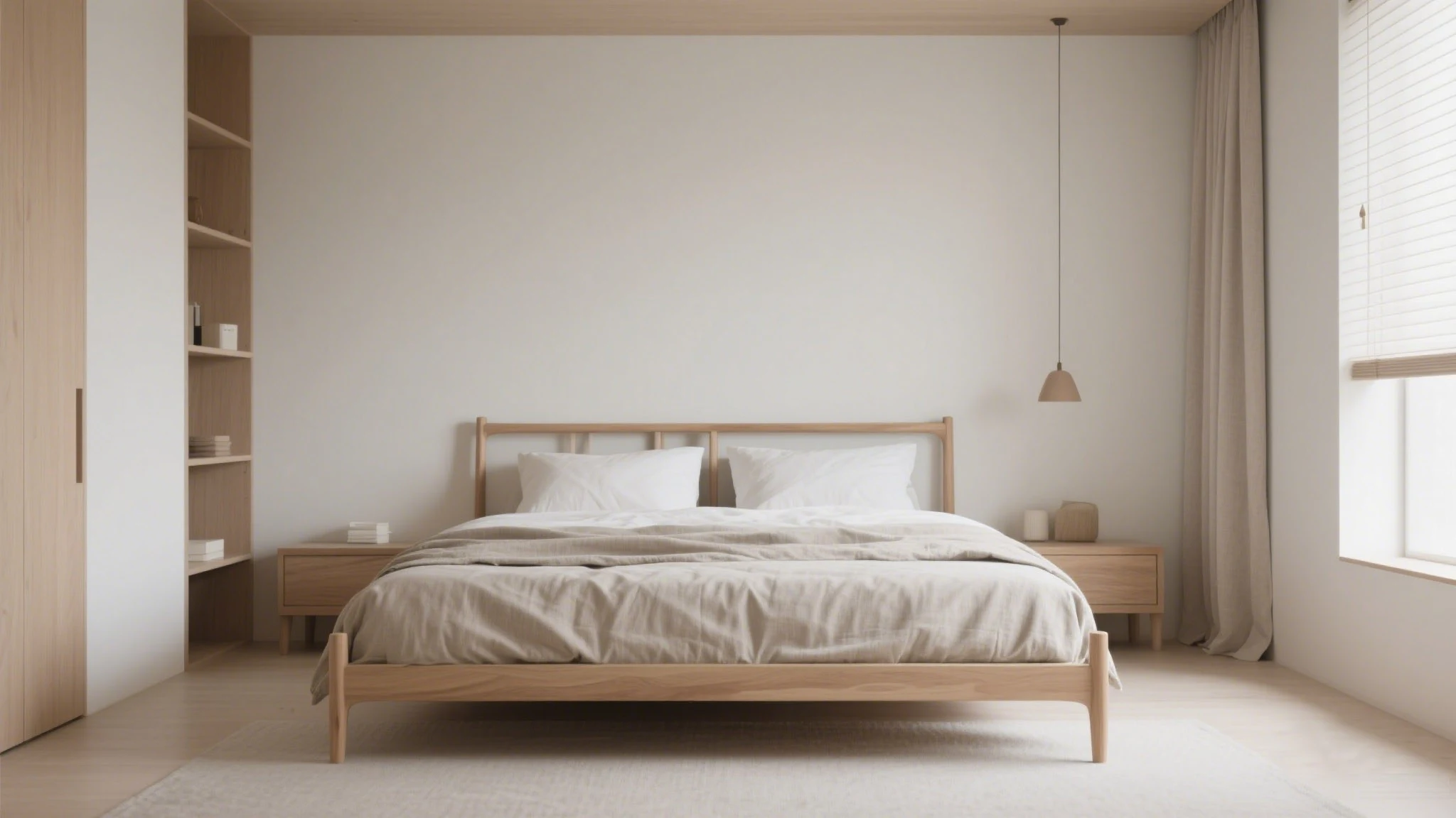 Wooden Rhythm and Zen - like Charm: A Japanese - styled Serene Dwelling