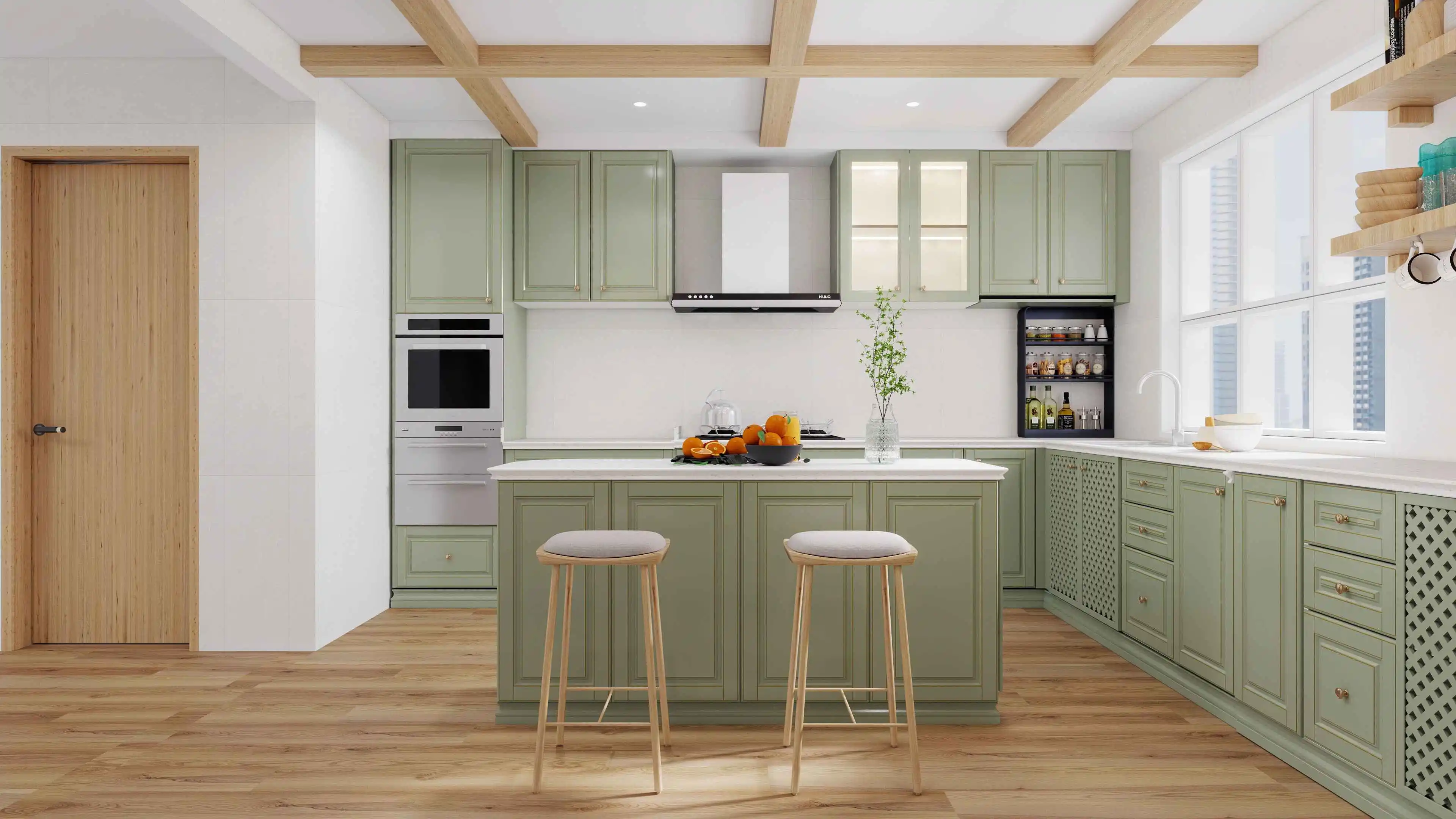 A Home Aesthetic Space Interwoven with Nature and Warmth