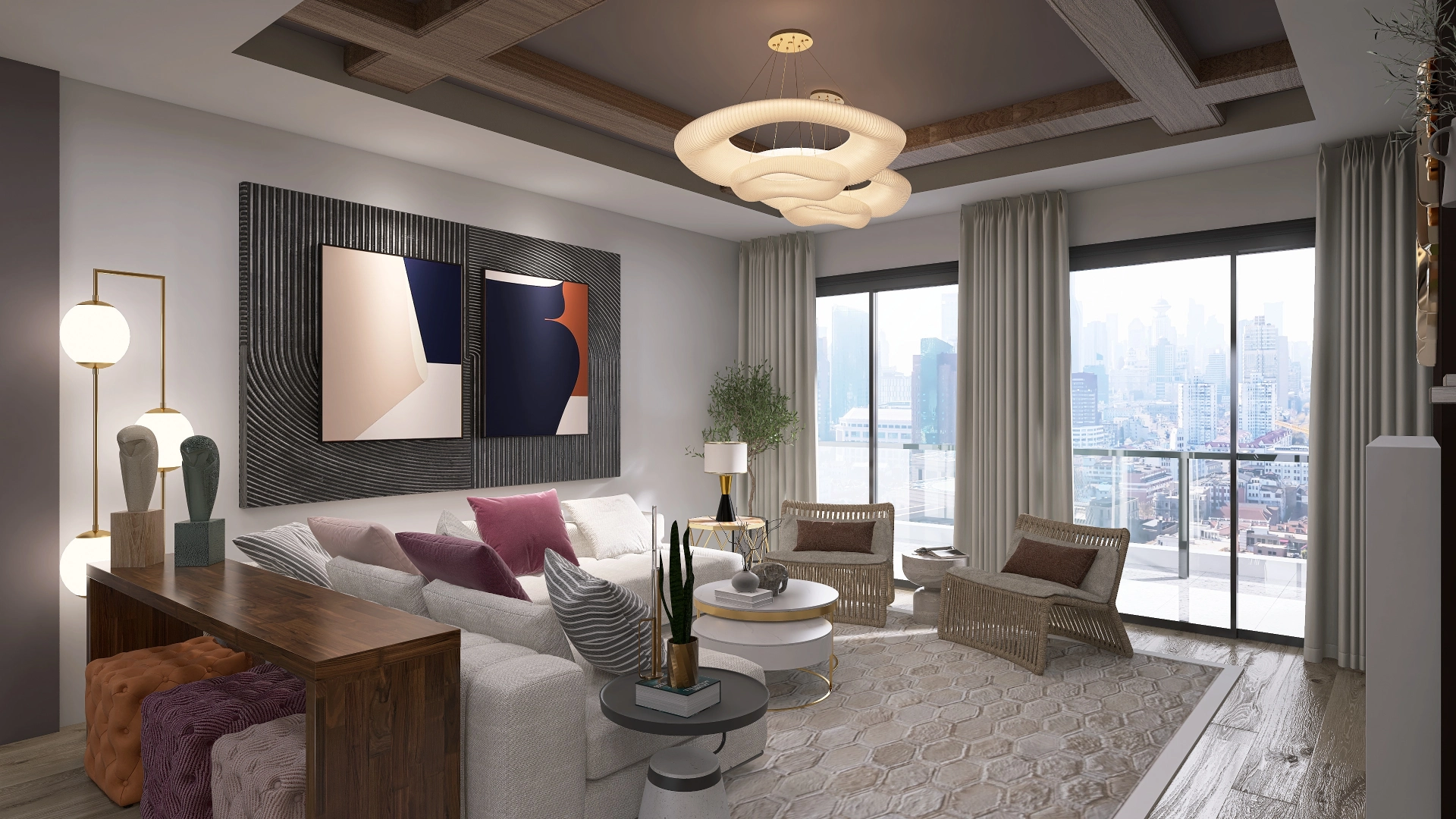 Modern Luxe City Apartment