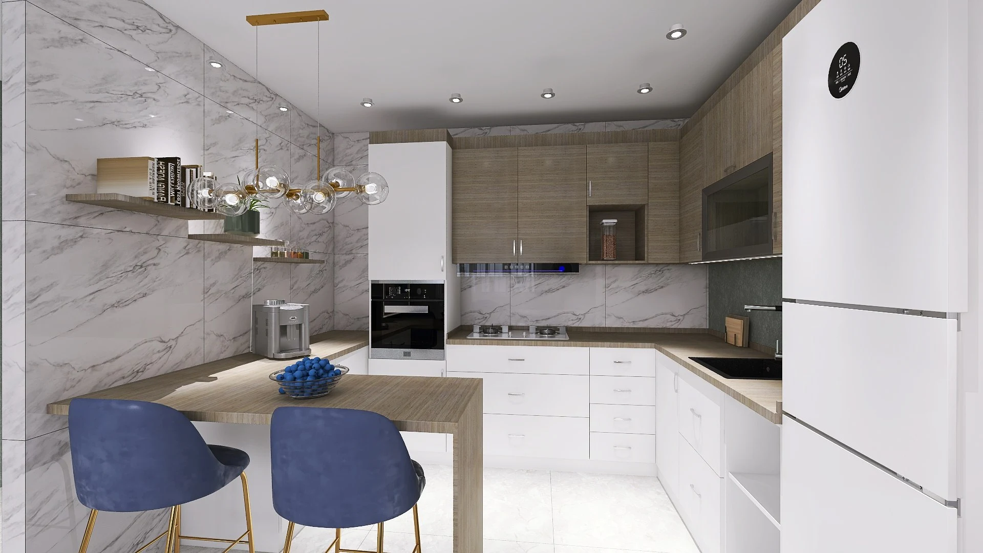 Modern Apartment with Bold Artistic Flair