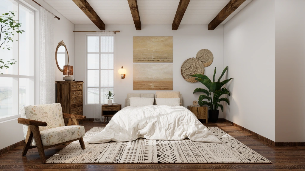 Natural Dwelling, A Home of Rustic Aesthetics