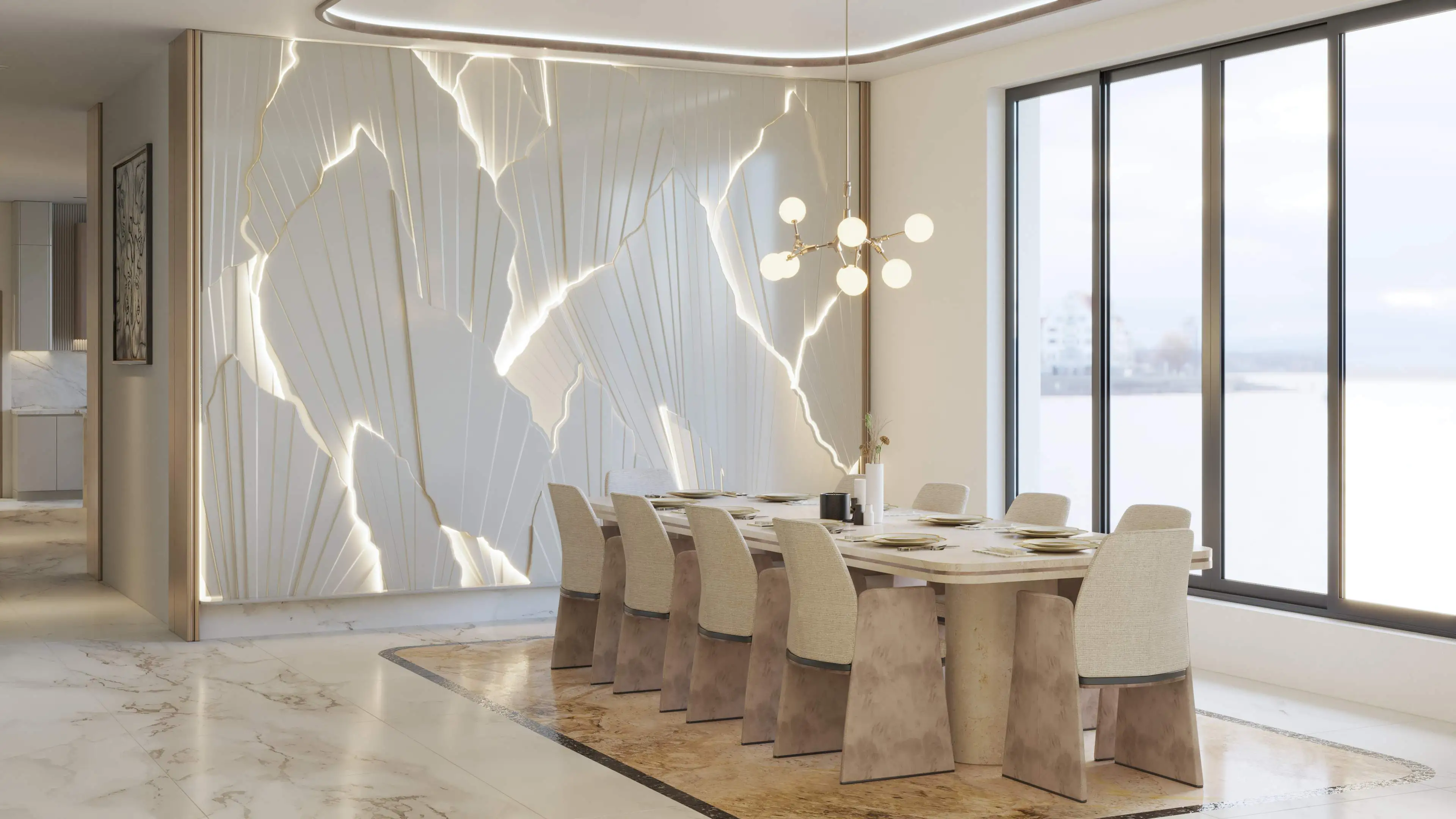 Modern Luxury Dining: The Perfect Blend of Art Deco and Modernism