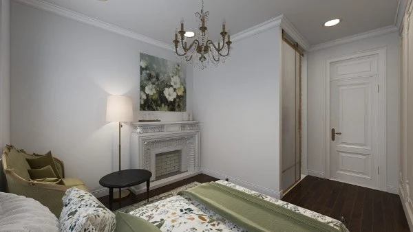 Neoclassical Modern Bedroom