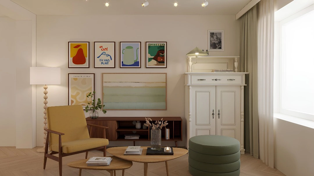 Living Room and Dinning Room