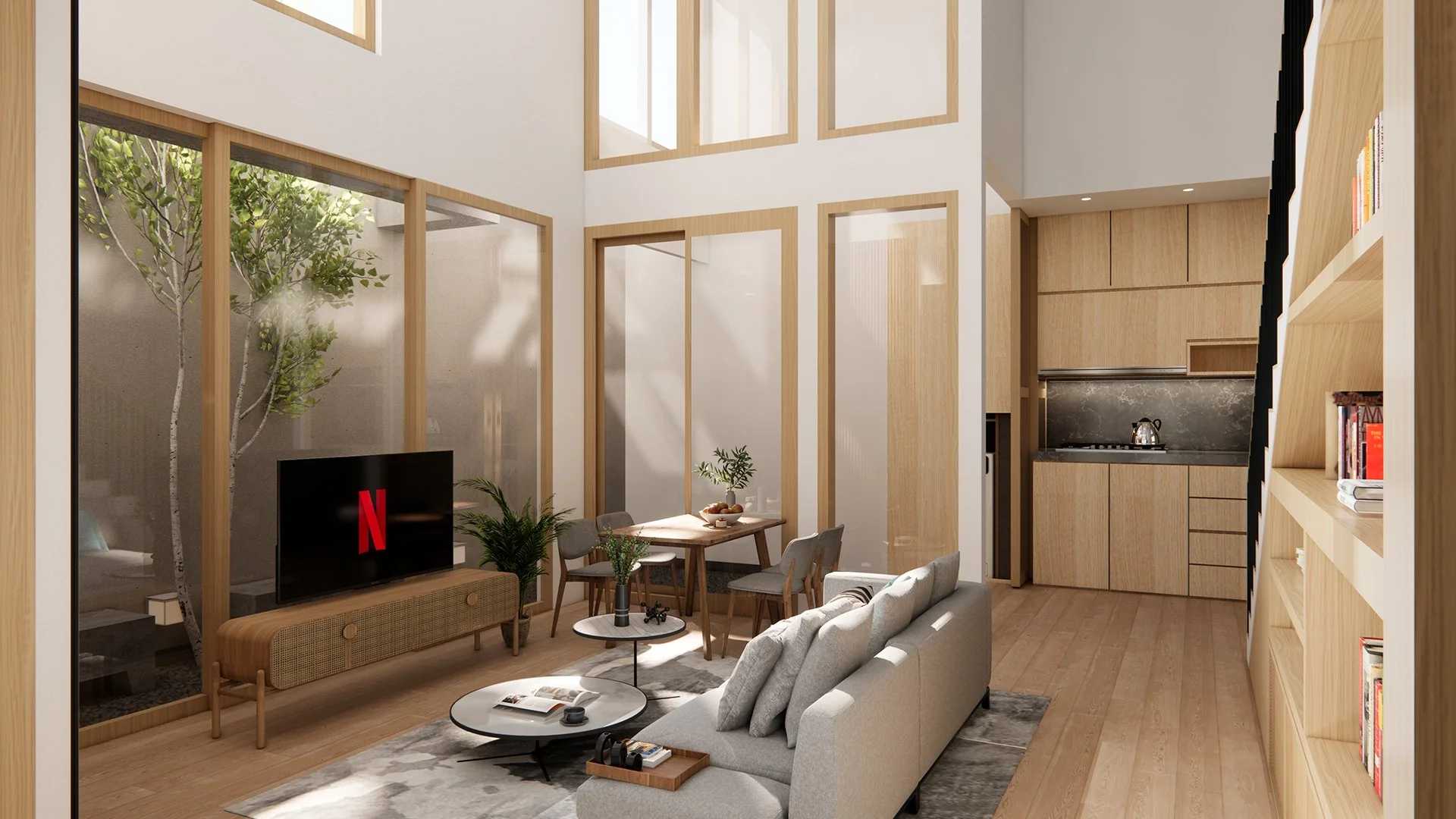 MODERN MINIMALIST HOME INTERIOR