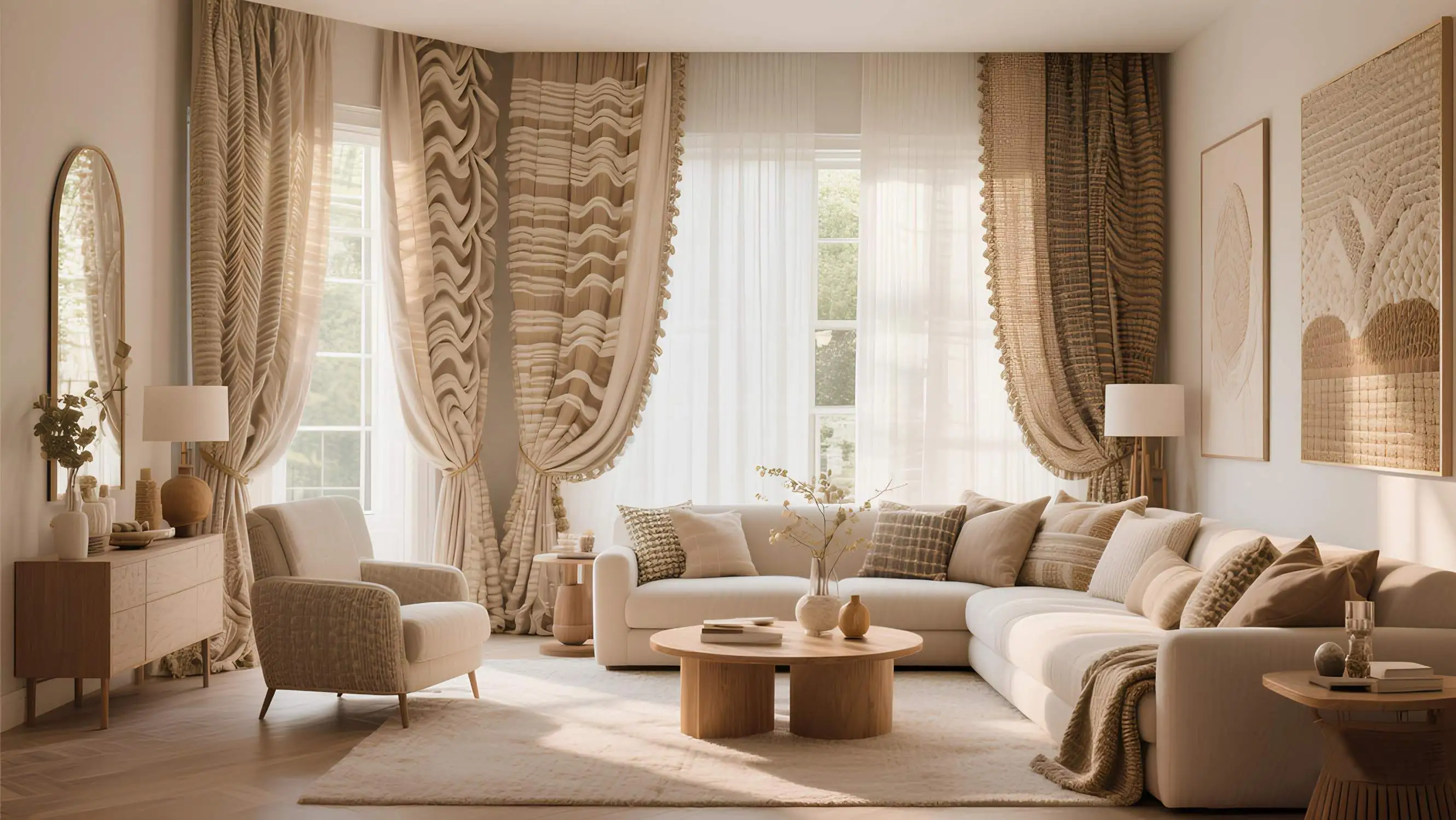 Layered living room