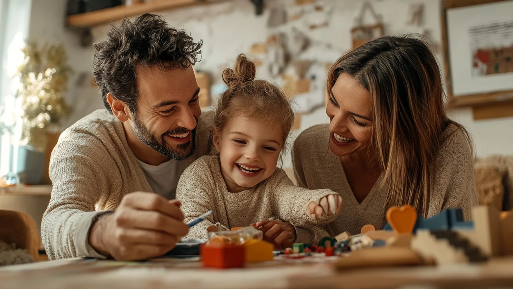 happy family kids bedroom design