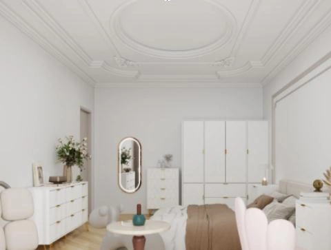 Exquisite Bas-Relief on the ceiling