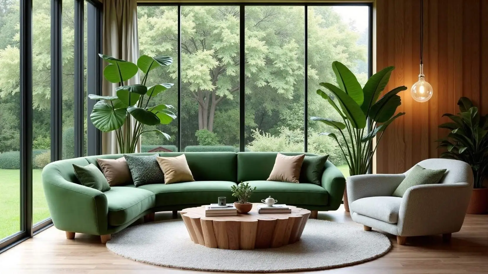 Styling elements of natural and organic shapes
