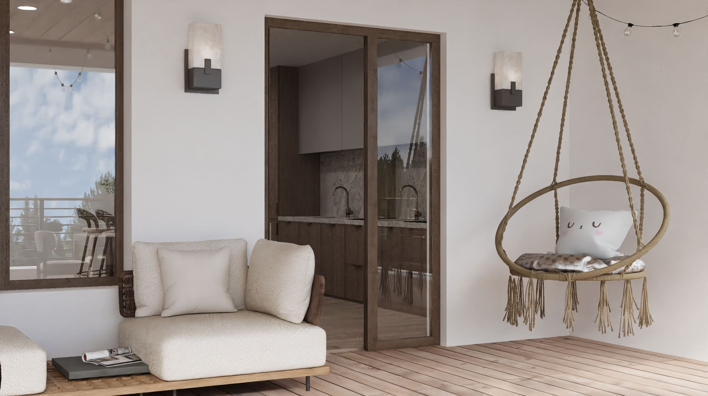 A signature element of lodge interiors
