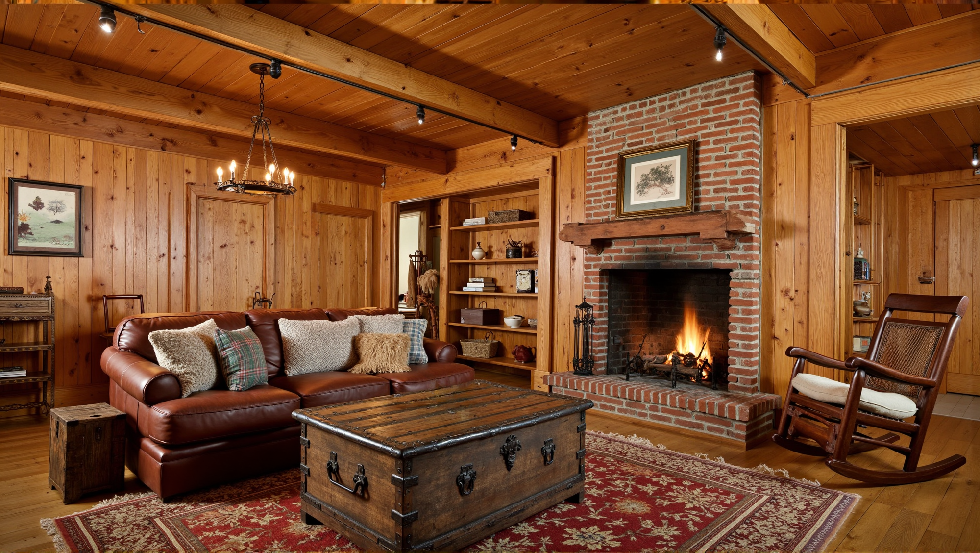 Vintage Country Style Living Room Living room 2