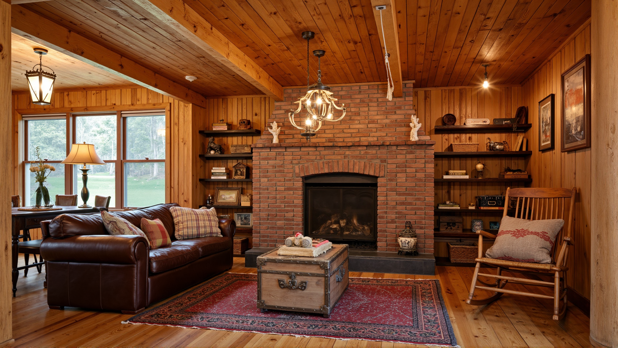 Vintage Country Style Living Room Living room 4