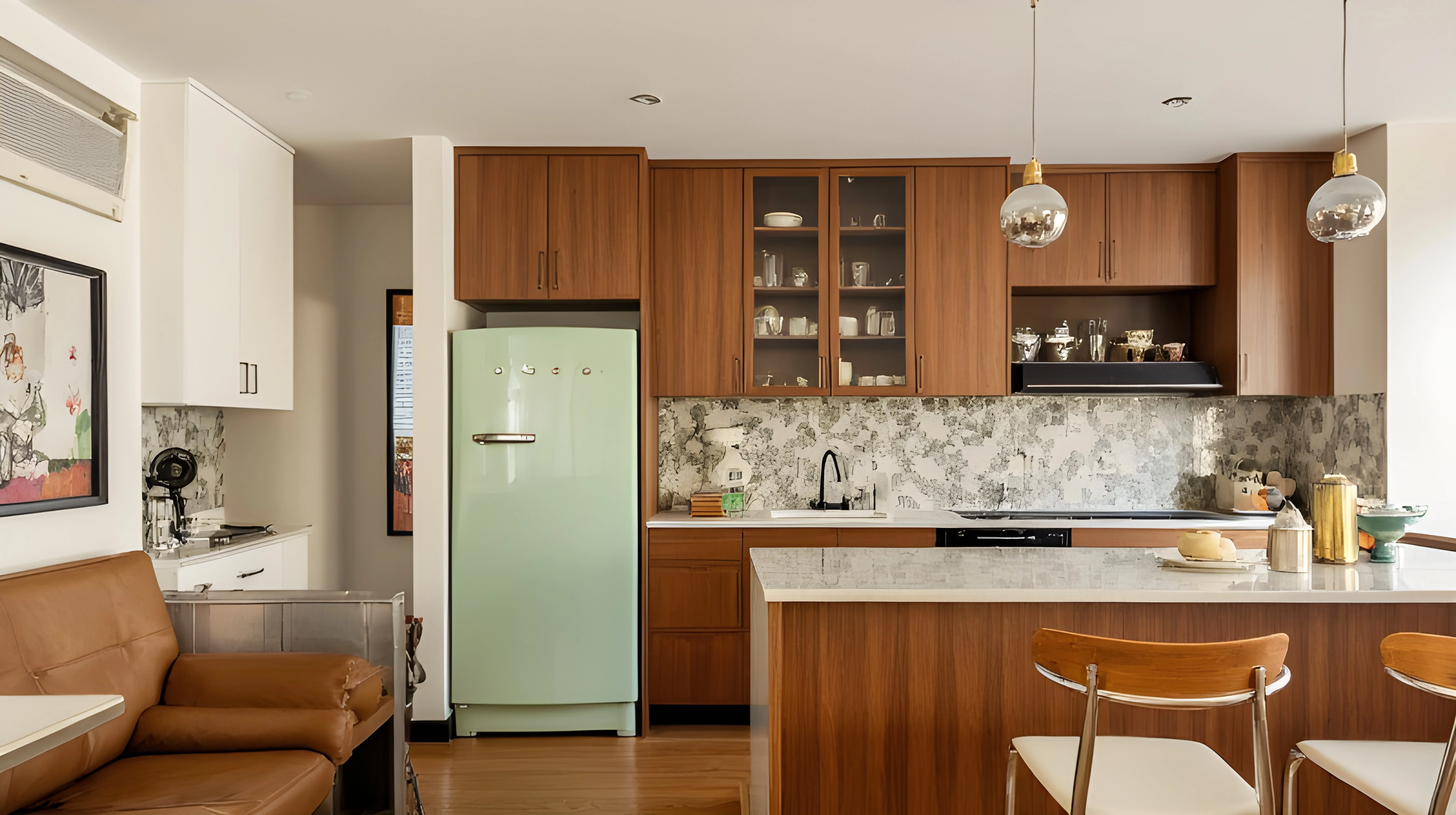 Warm Wood-Style Kitchen Kitchen 3