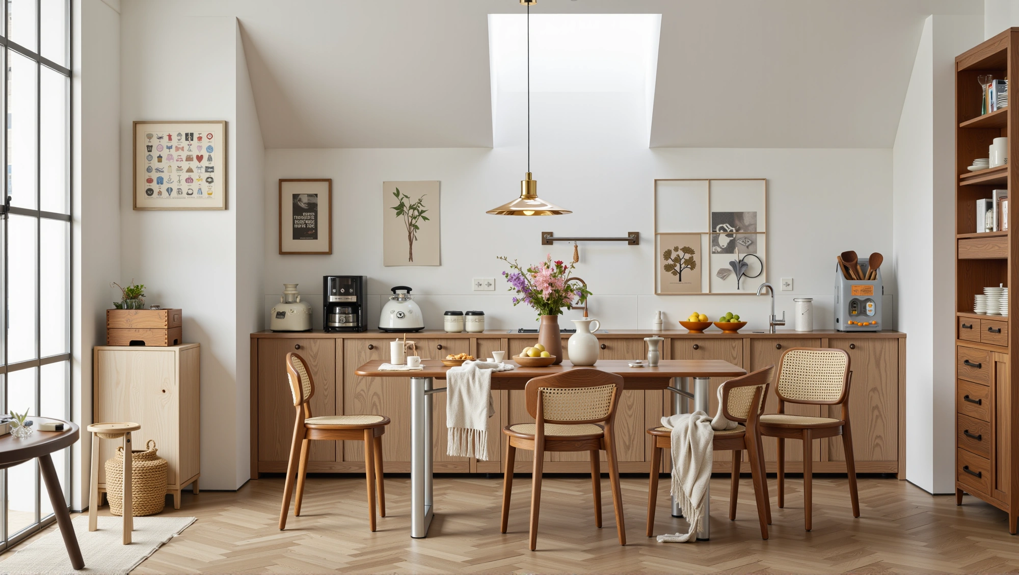 Log-Based Heart - Resting: Life Poems in Kitchen Dining room 3