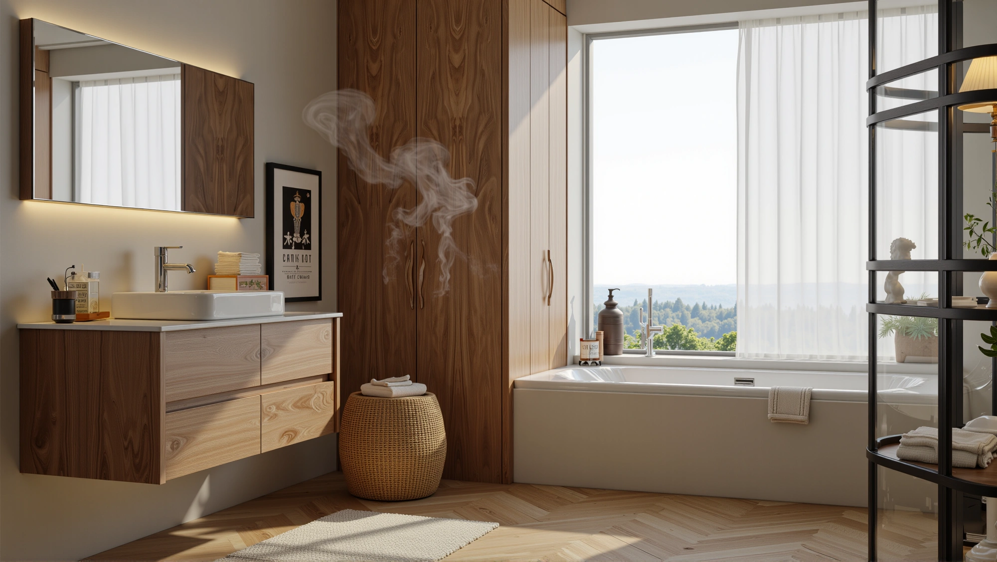 Quiet Realm of Healing-Style Bathroom Bathroom 2