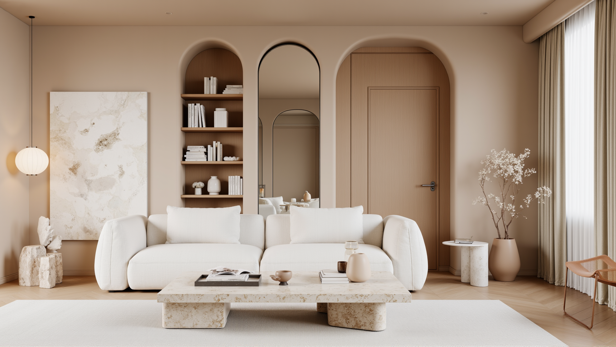 The Relaxed Vibe of Wabi-Sabi Living Room Living room 5