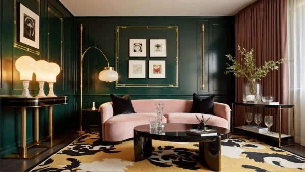 Luxurious Elegant Living Room living-room