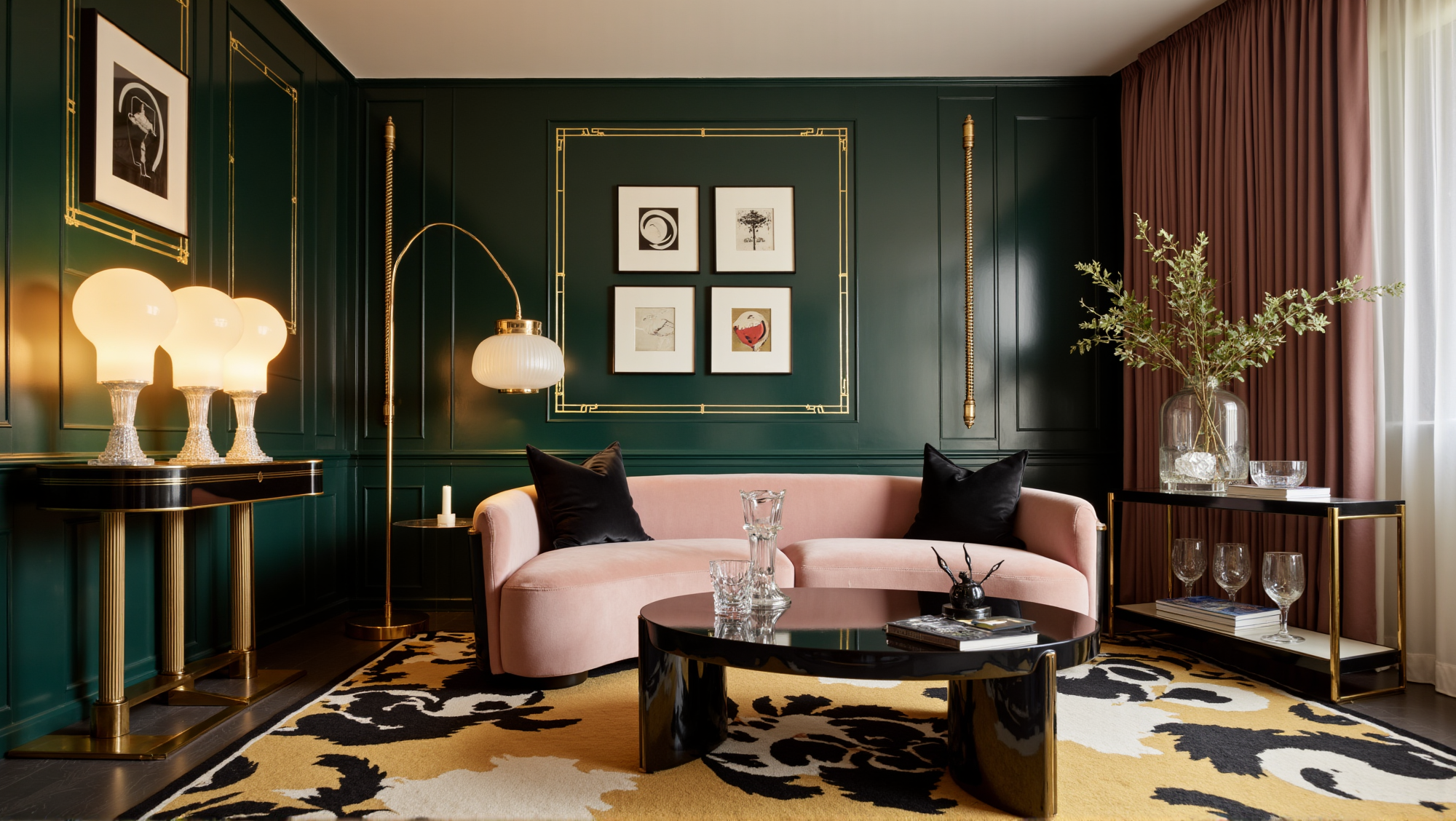 Luxurious Elegant Living Room Living room 1