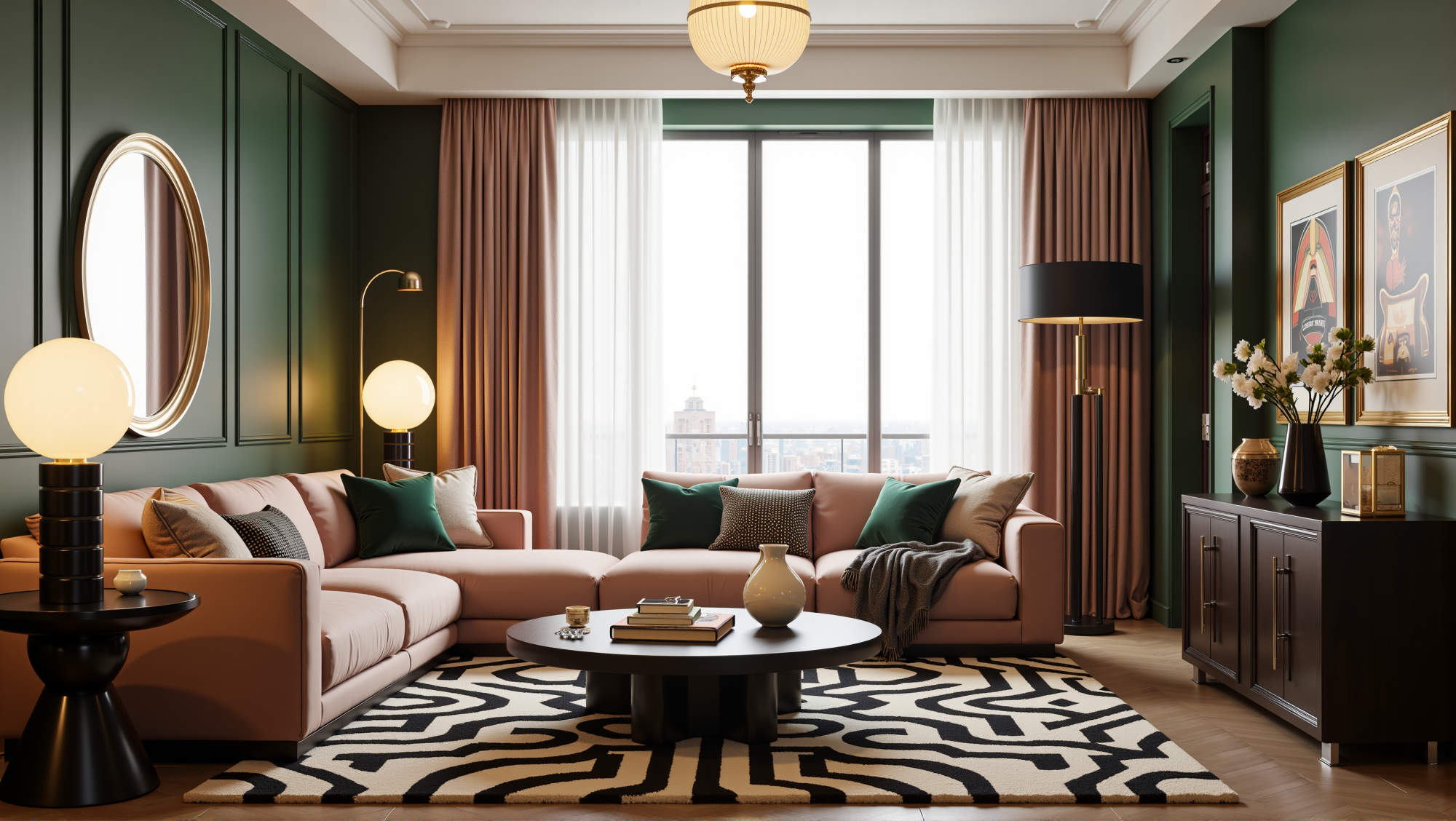 Luxurious Elegant Living Room Living room 5