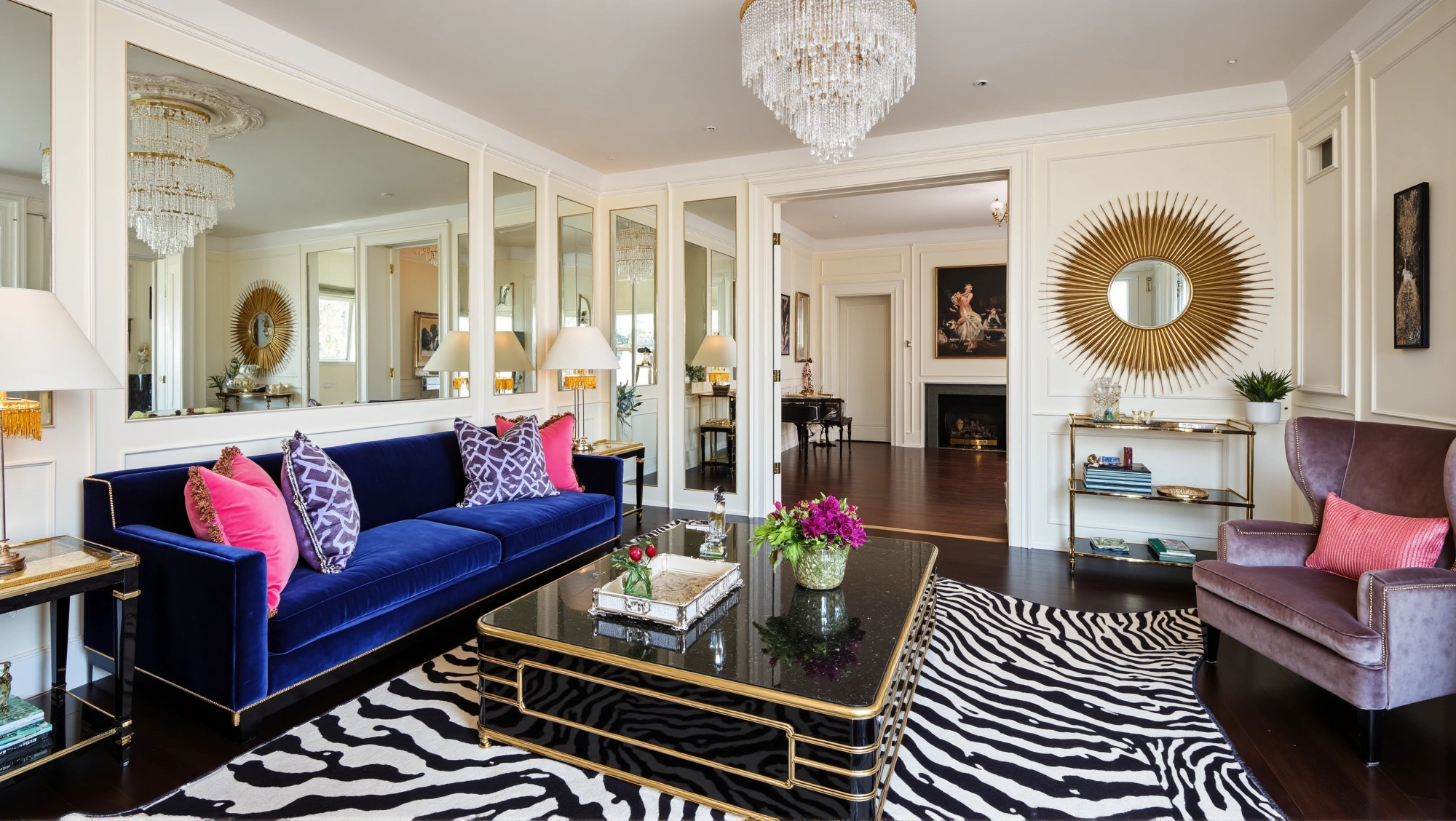 Luxurious Elegant Dream Living Room Living room 4