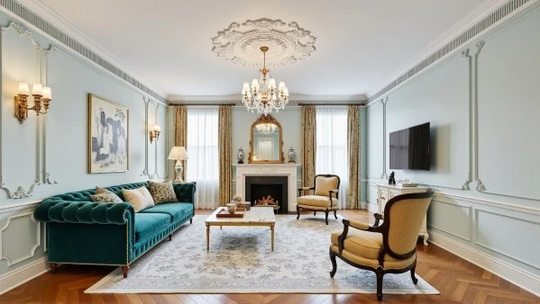 Gold French Classic Elegance Residential living-room