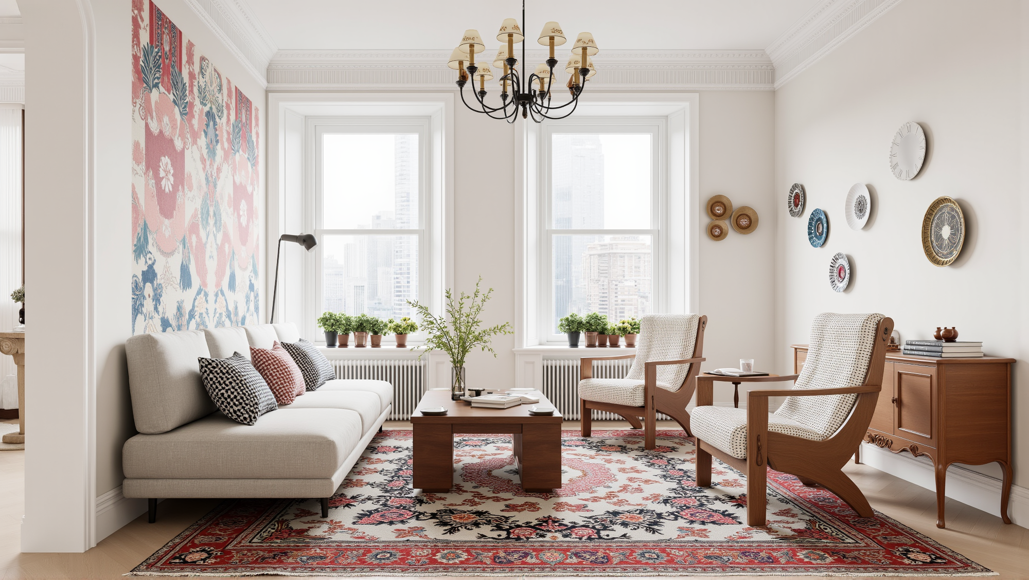 Light Living Room Woven Living room 3