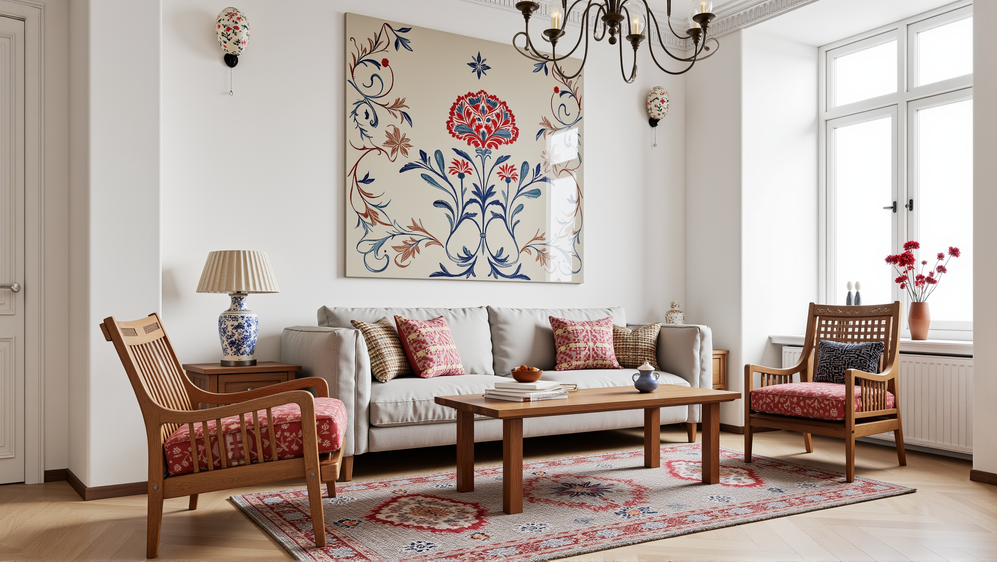 Light Living Room Woven Living room 4