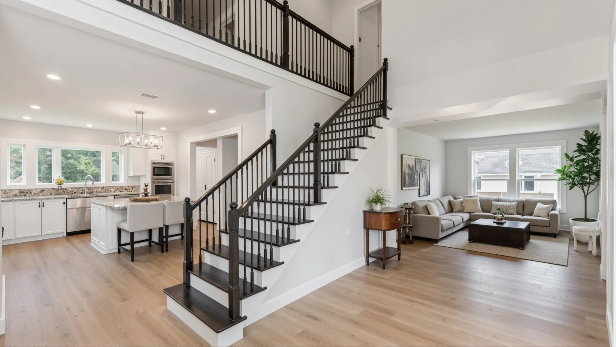 Transparent and Elegant Home Design living-room