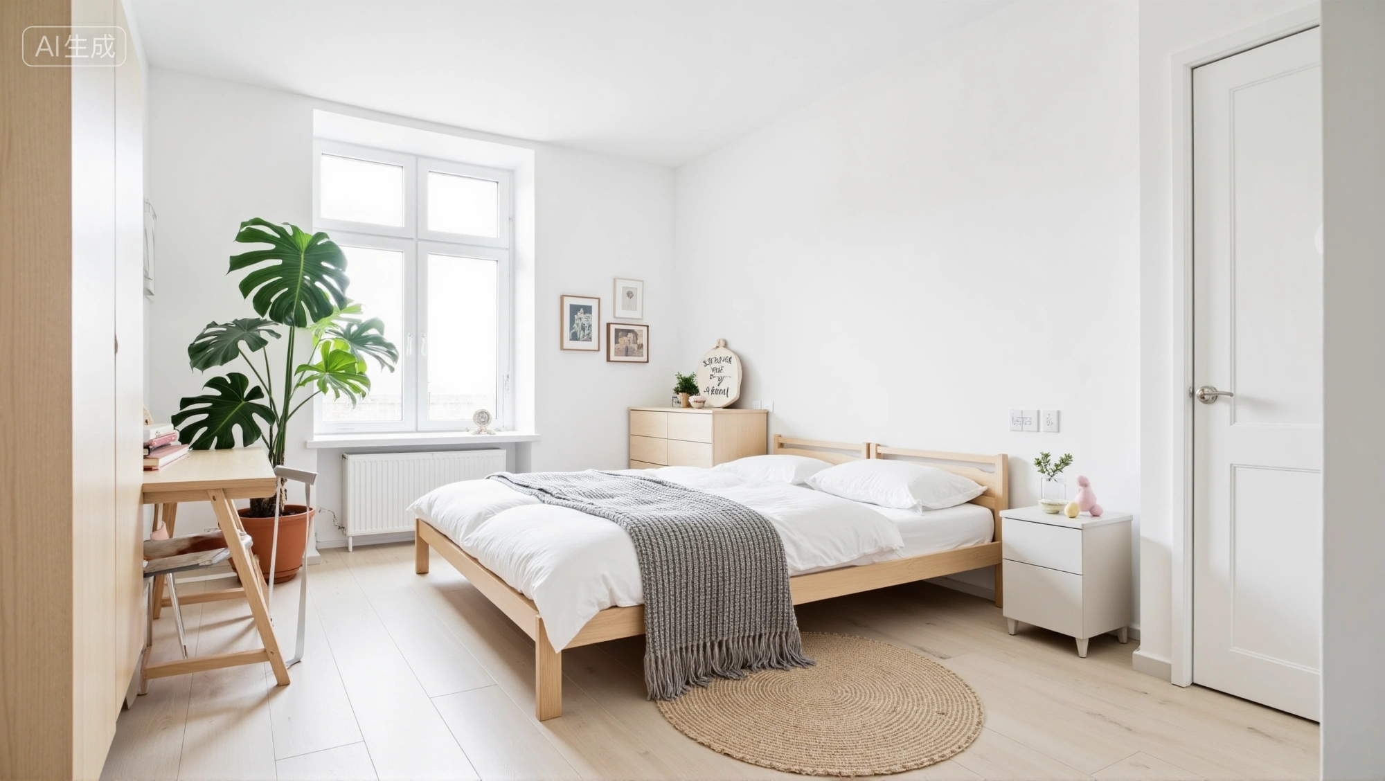 Light Wood White Bedroom Bedroom 2