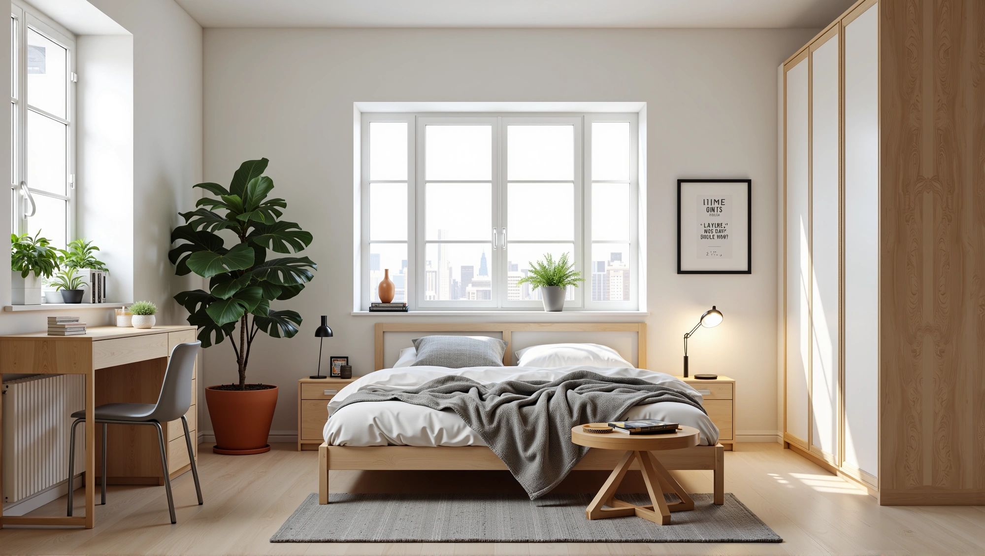 Light Wood White Bedroom Bedroom 5