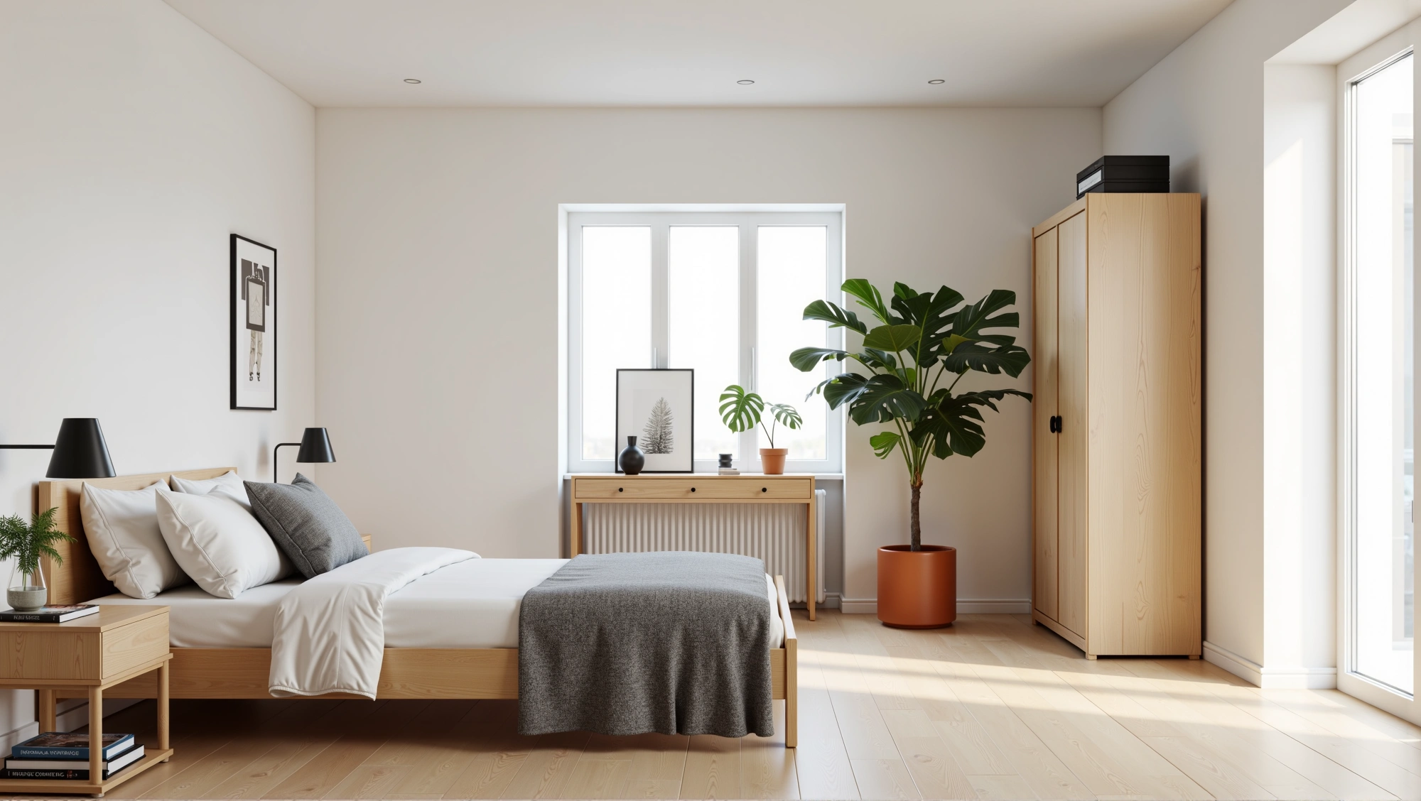 Light Wood White Bedroom Bedroom 6