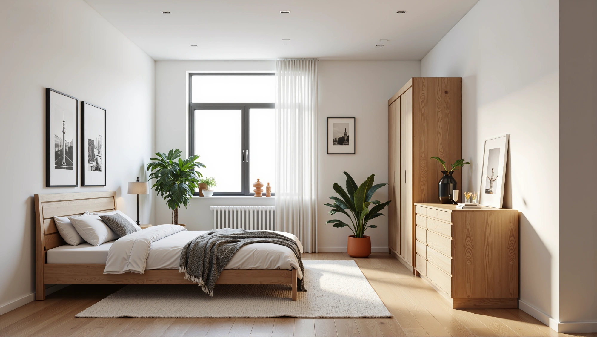 Light Wood White Bedroom Bedroom 8