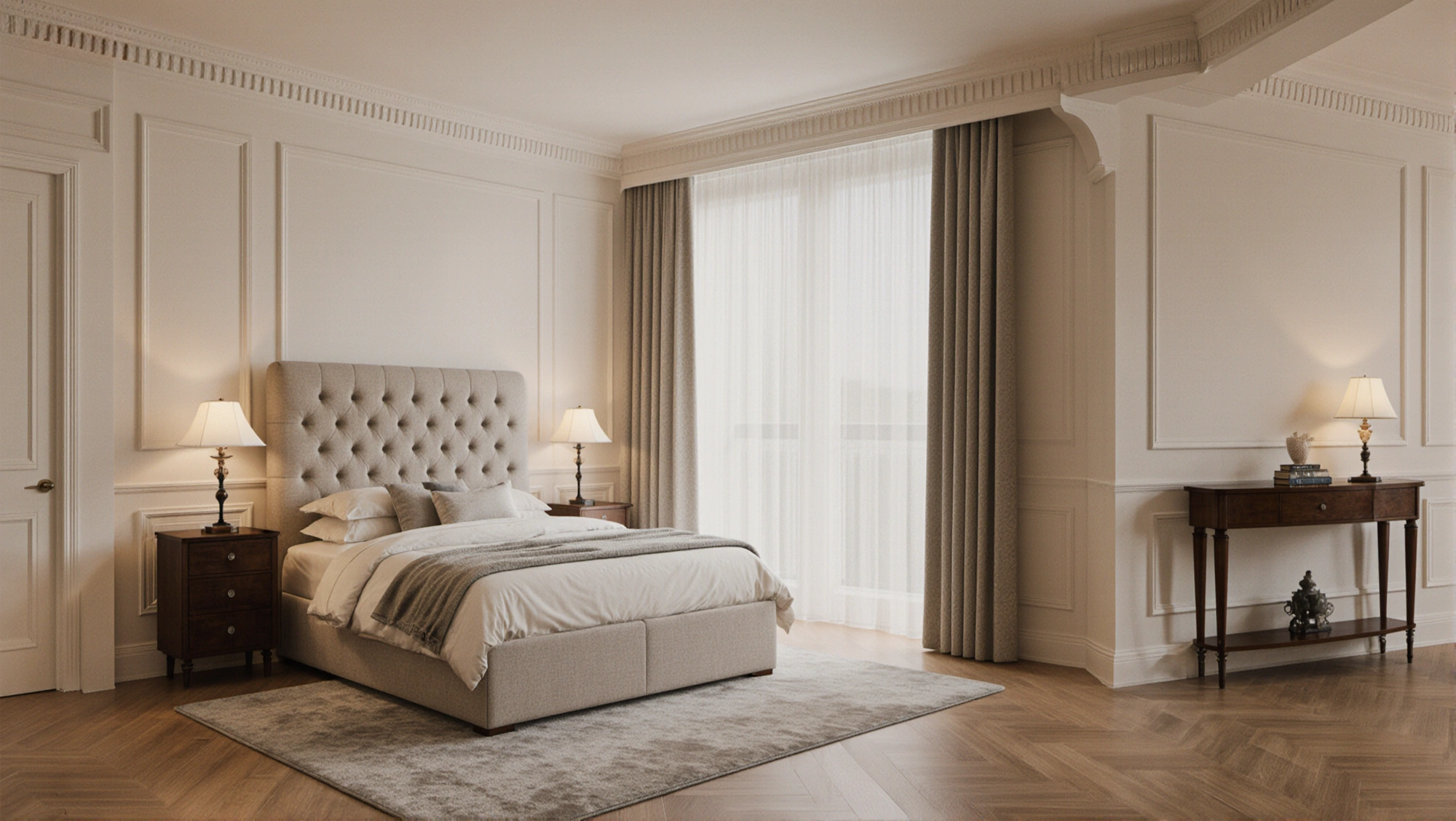 Soft Elegant Rest Cream French Bedroom Bedroom 2