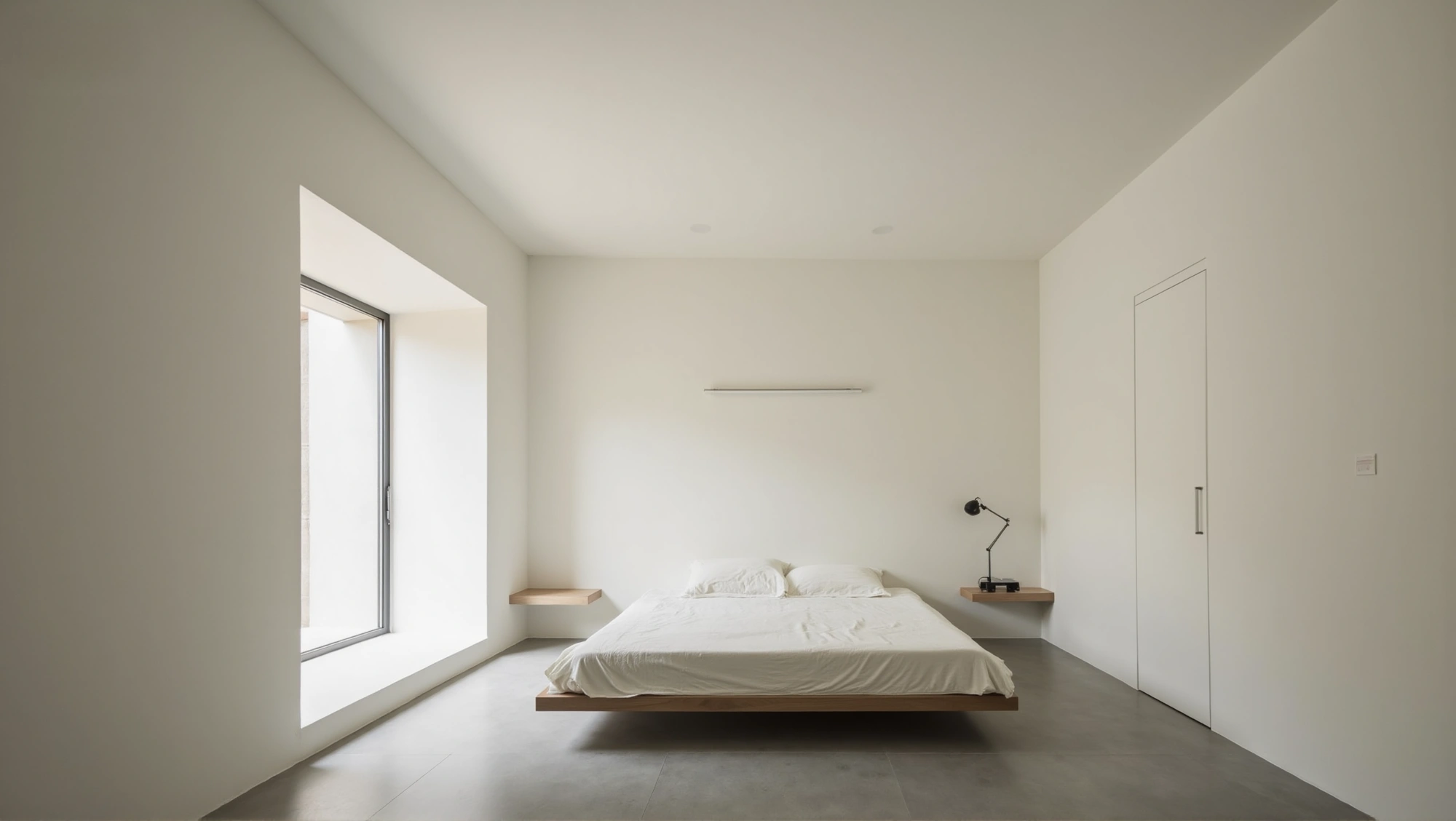 Minimalist Serenity A Relaxing Bedroom Woven Bedroom 2