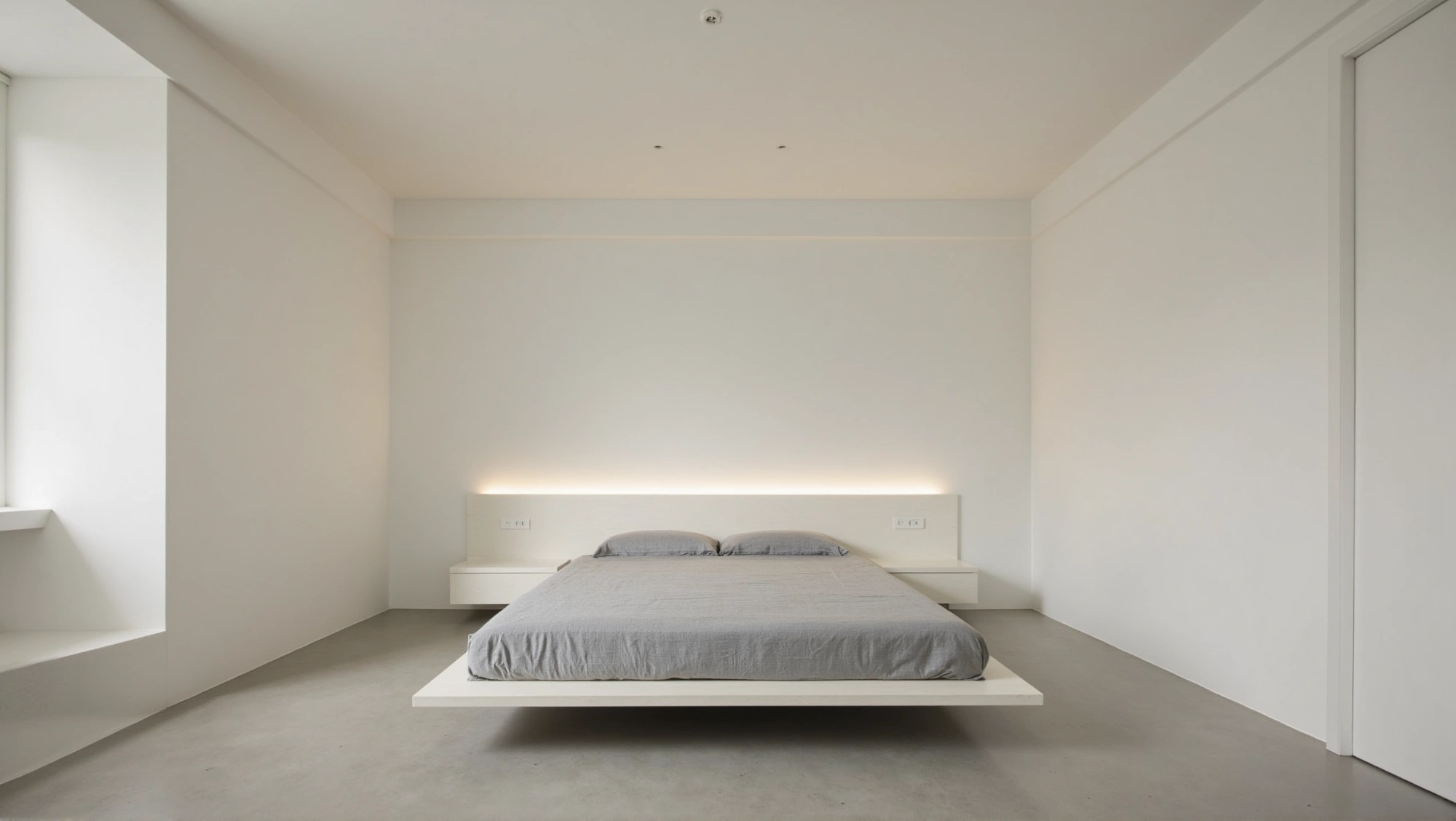 Minimalist Serenity A Relaxing Bedroom Woven Bedroom 4