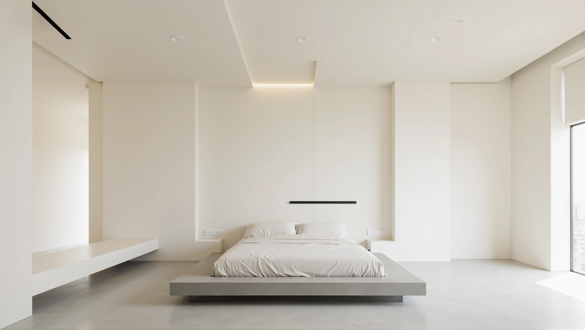 The Relaxed Bedroom Hidden in Minimalism Bedroom 2