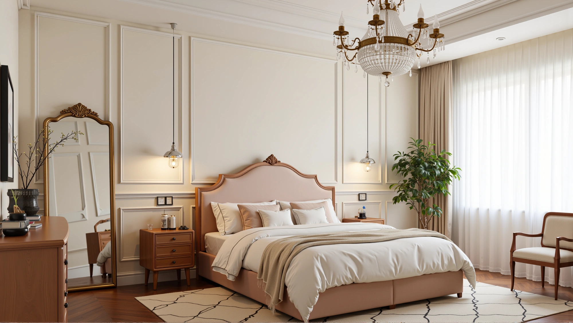 An Elegant Sweet Bedroom Bedroom 2